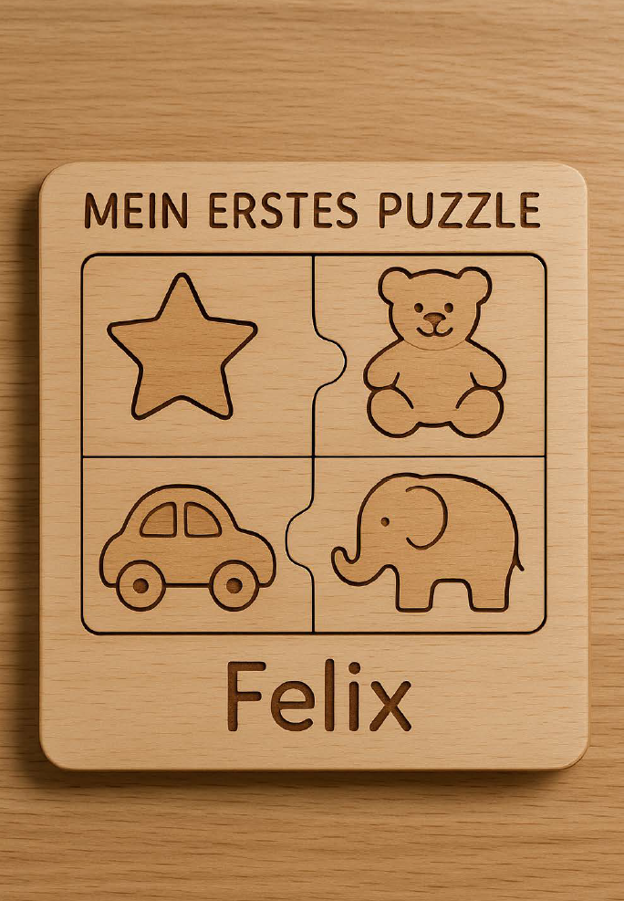 Holzpuzzle „Mein erstes Puzzle“