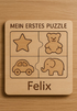 Holzpuzzle „Mein erstes Puzzle“