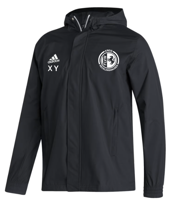 Adidas Entrada 22 Allwetterjacke schwarz "Schiedsrichter Recklinghausen" - Like2Print