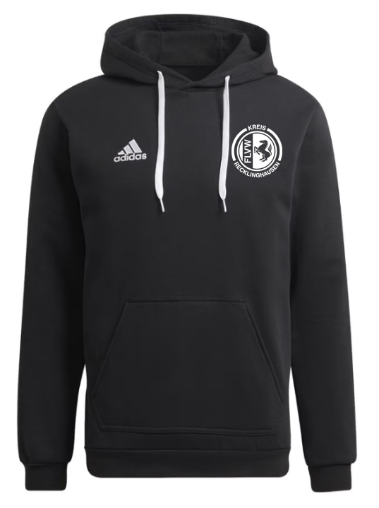 Adidas Entrada 22 Hoodie schwarz "Schiedsrichter Recklinghausen" - Like2Print