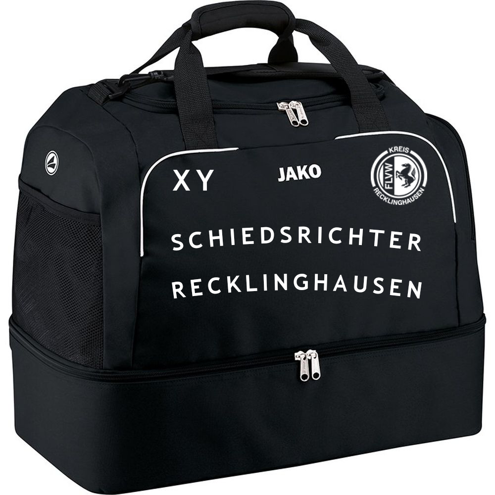 Jako Classico Sporttasche mit Bodenfach "Schiedsrichter Recklinghausen" - Like2Print